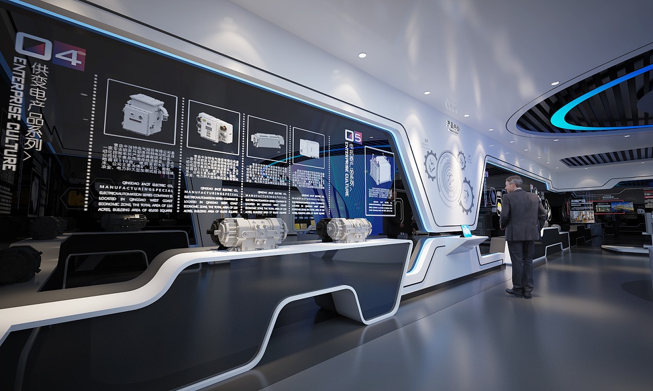 數(shù)字化企業(yè)展館展廳設(shè)計