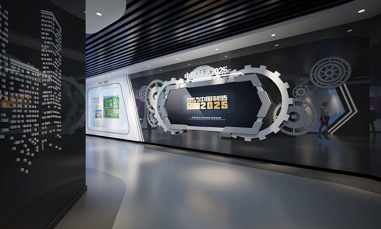 數(shù)字化企業(yè)展館展廳設(shè)計