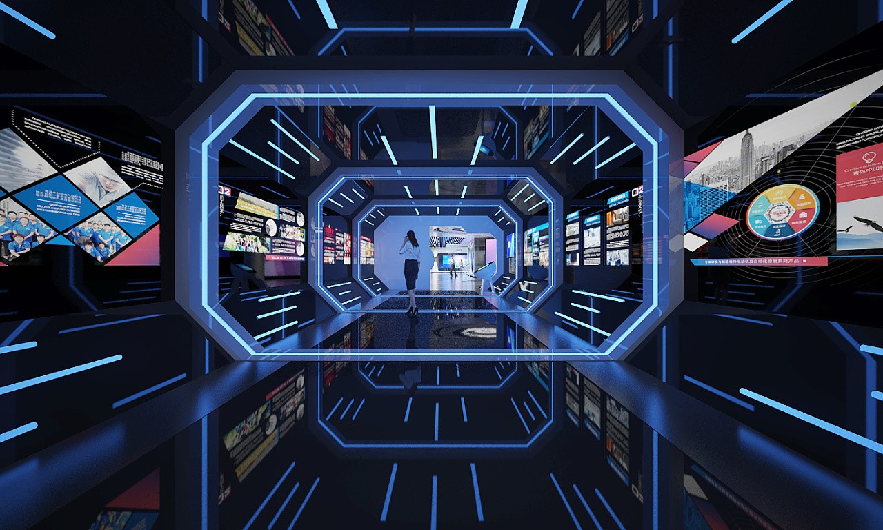 數(shù)字化企業(yè)展館展廳設(shè)計